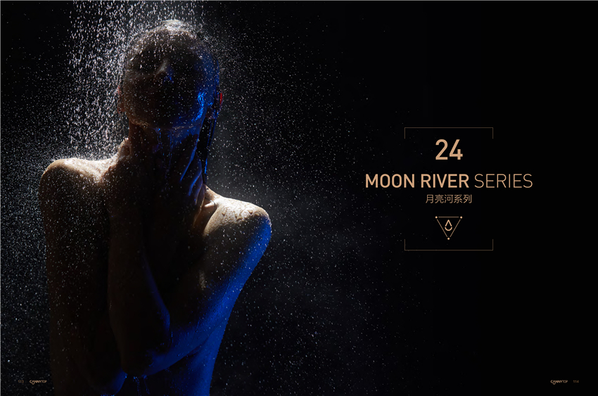 凱立推拉門淋浴房24月亮河系列