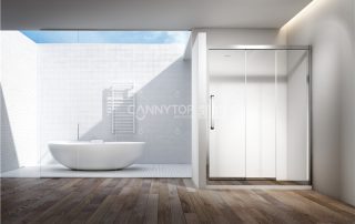 定制新型淋浴房，衛浴間的風格想變就變